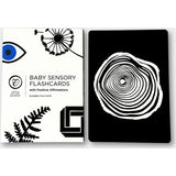 SENSORY FLASHCARDS WITH POSITIVE AFFIRMATIONS - designed for use from birth