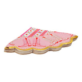 Packed Party Boot Scoot Blooms Western Dinner Napkins 20ct - Gold Foil Scalloped Pink Western Pattern 3-Ply Napkins for Western Parties