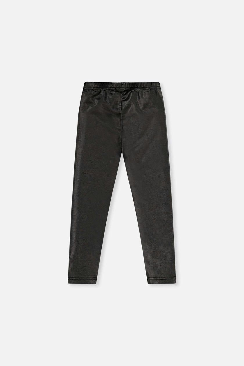 Faux Leather Leggings Black