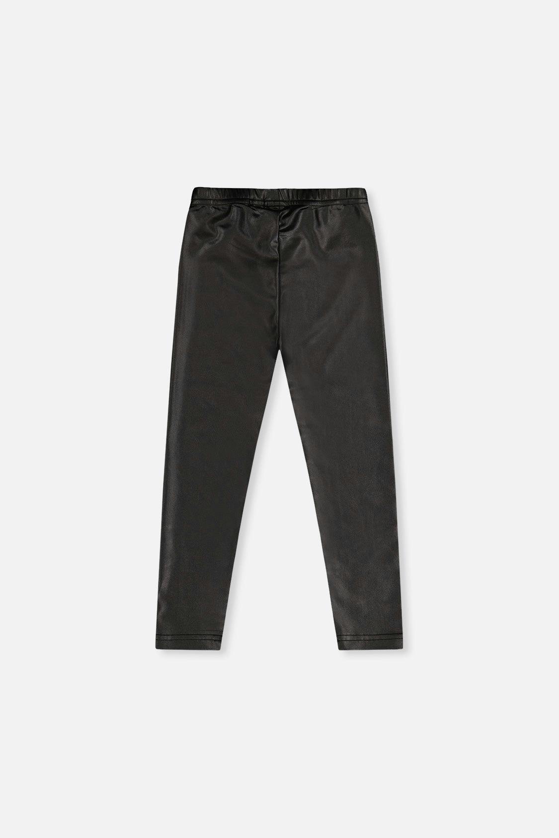Faux Leather Leggings Black