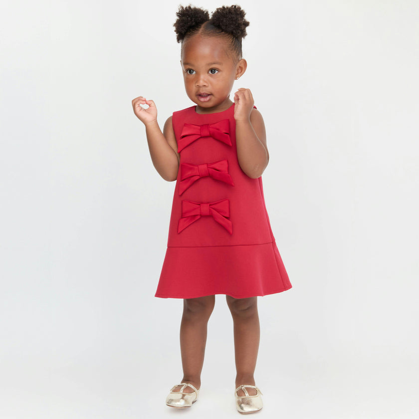 The Tiny Blythe Dress - Cherry