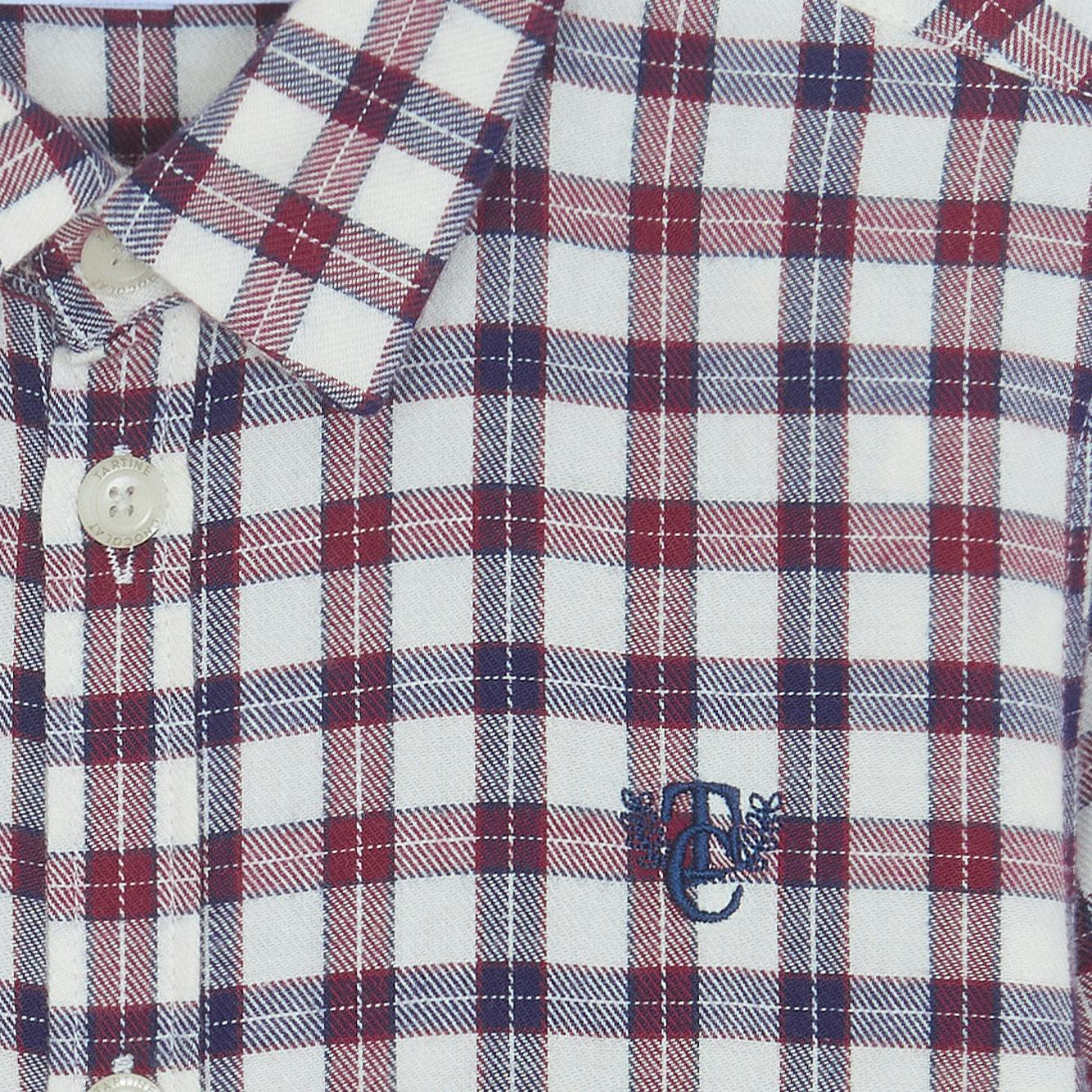 TARTINE ET CHOCOLAT Bordeaux Shirt - Nacre