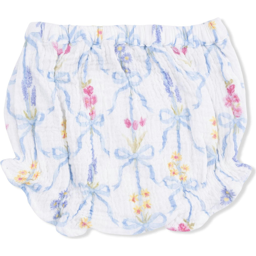 Ribbon Bouquets - Ruffle Back Top and Bloomer