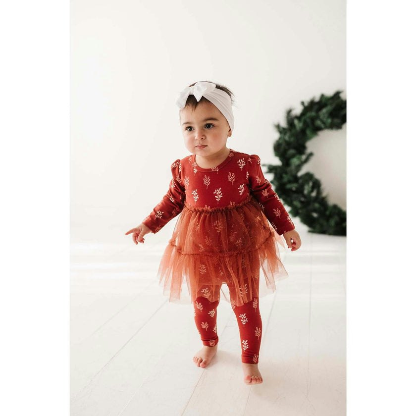 Baby Girl Tulle Bodysuit Dress