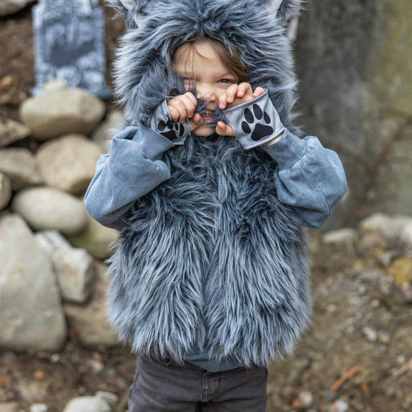 Big Bad Wolf Vest with Gloves