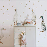 White Ducks Return To Innocence Wall Decal Set