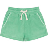 boys gustavia green french terry short