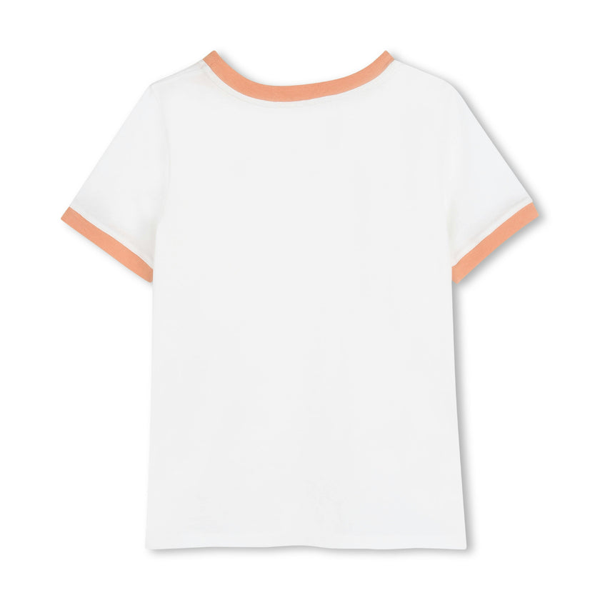 White Chloé Pocket T-Shirt