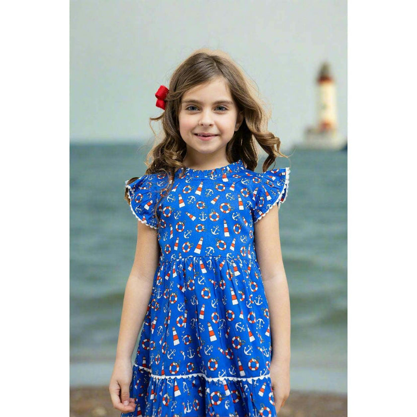 Seaside Ruffle Dress