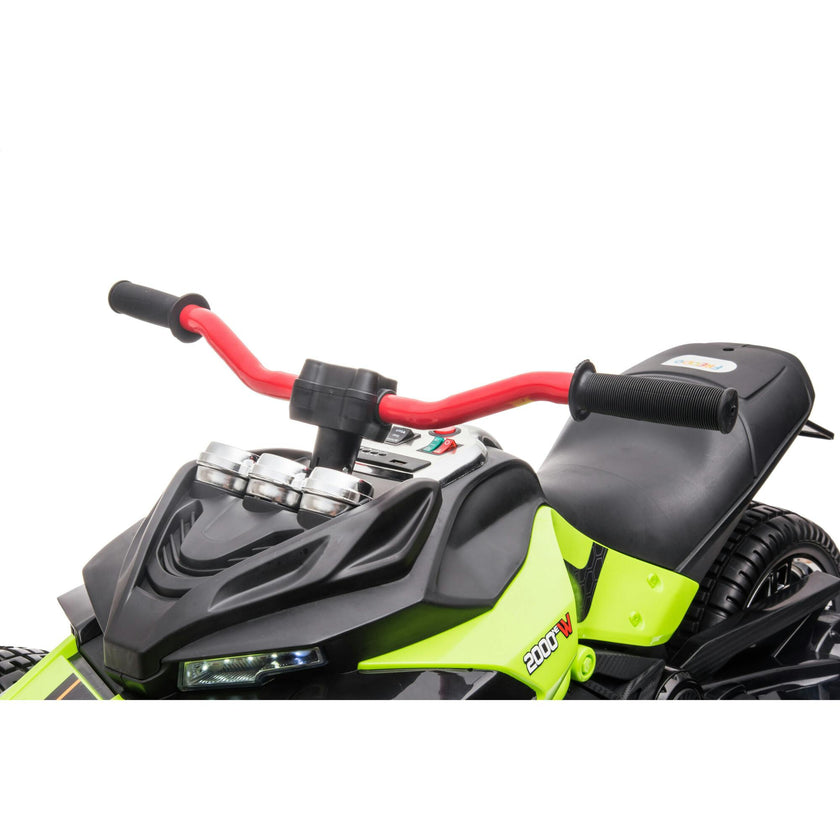 24V Freddo Spider 2 Seater Ride-On 3 Wheel Motorcycle