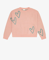 Tenly Boxy Hearts Sweater