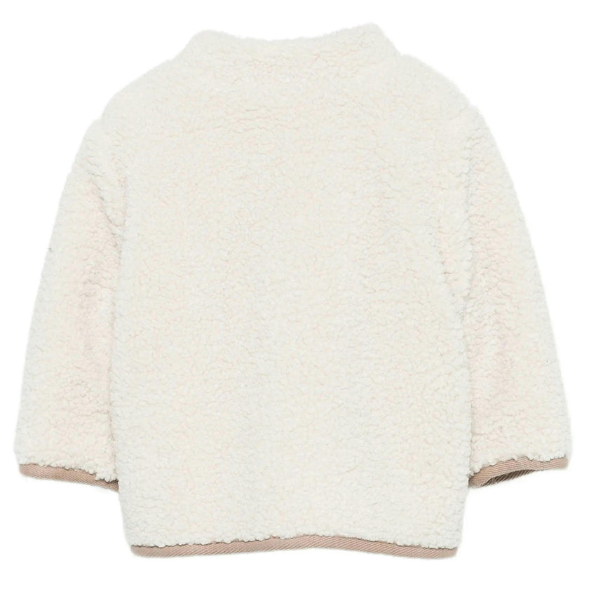 TARTINE ET CHOCOLAT Teddy Zip Baby Jacket - Naturel