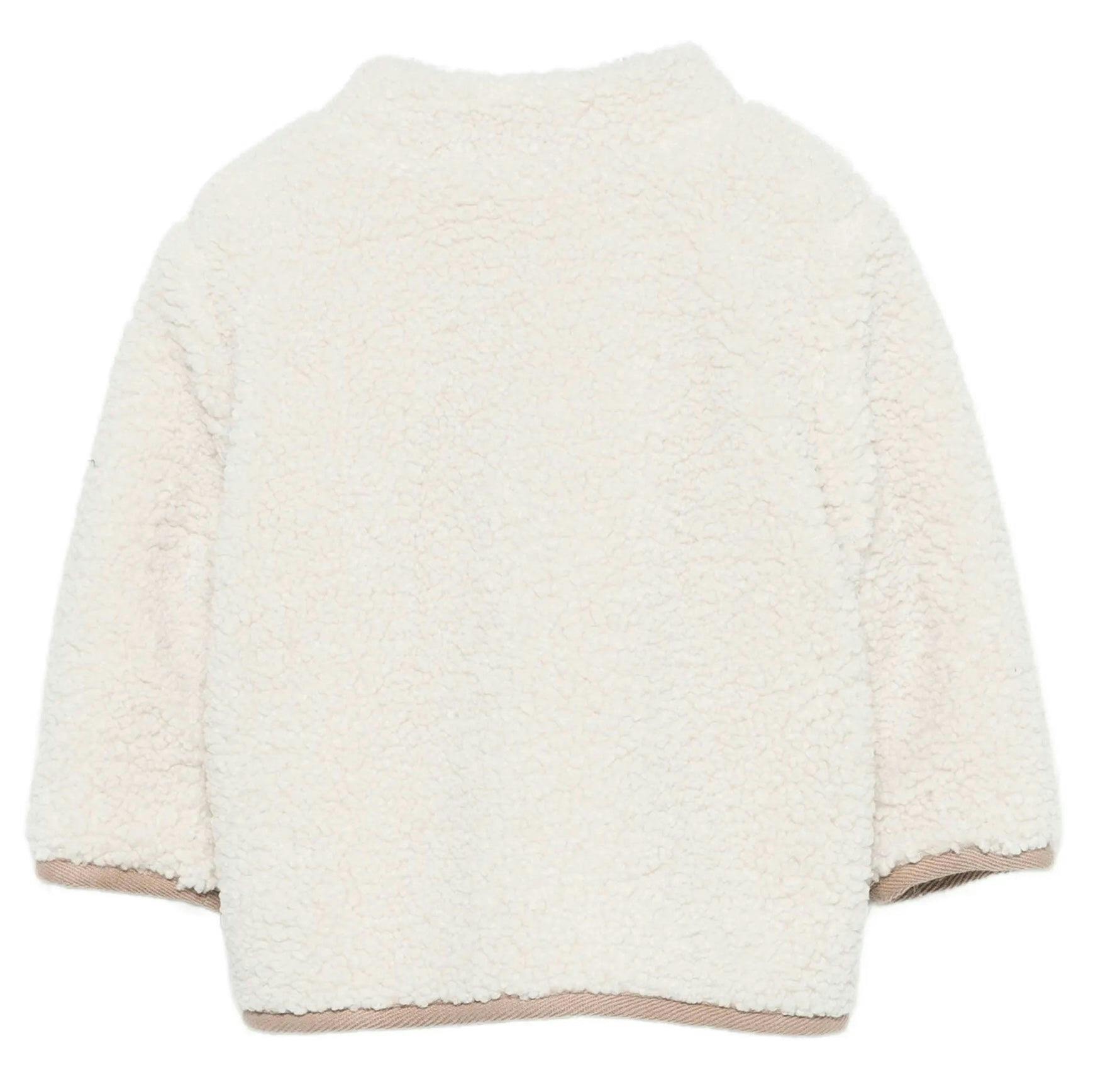 TARTINE ET CHOCOLAT Teddy Zip Baby Jacket - Naturel