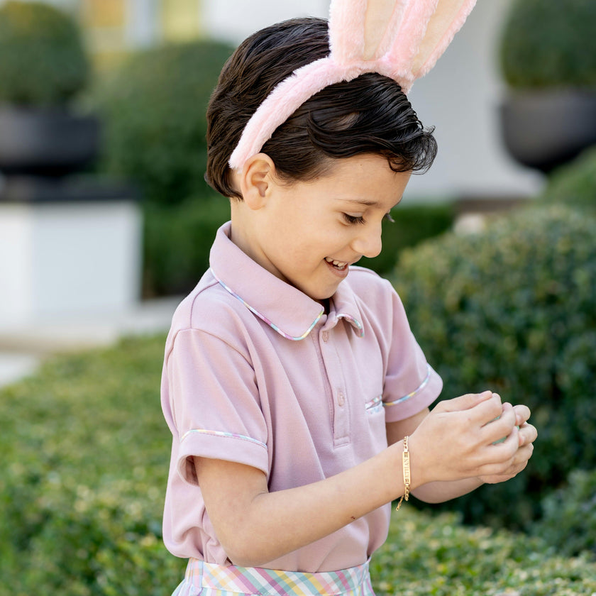 William Boy Polo Set - Pastel Gingham