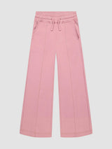 Lily Wide Leg Pull-On | Pink Rose