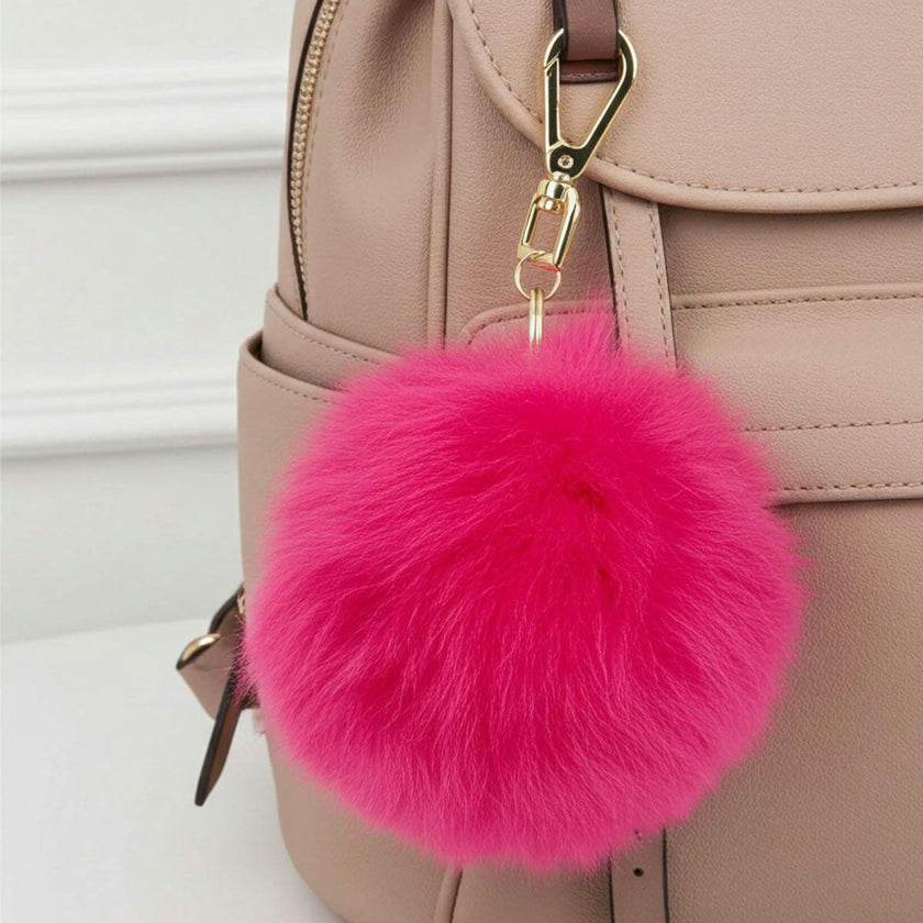Pom Pom Key Chain