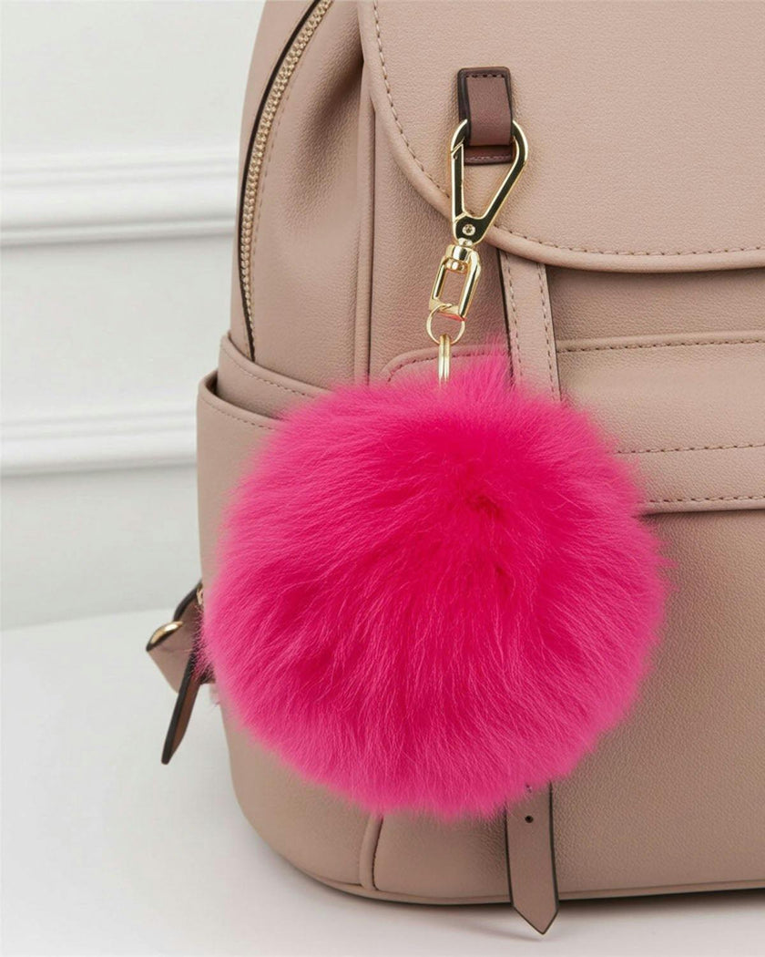 Pom Pom Key Chain