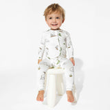 Winter Forest Animals Bamboo Convertible Footie