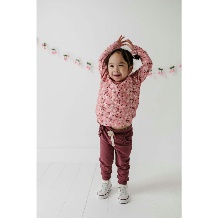 Girl's Raglan Sweatshirt