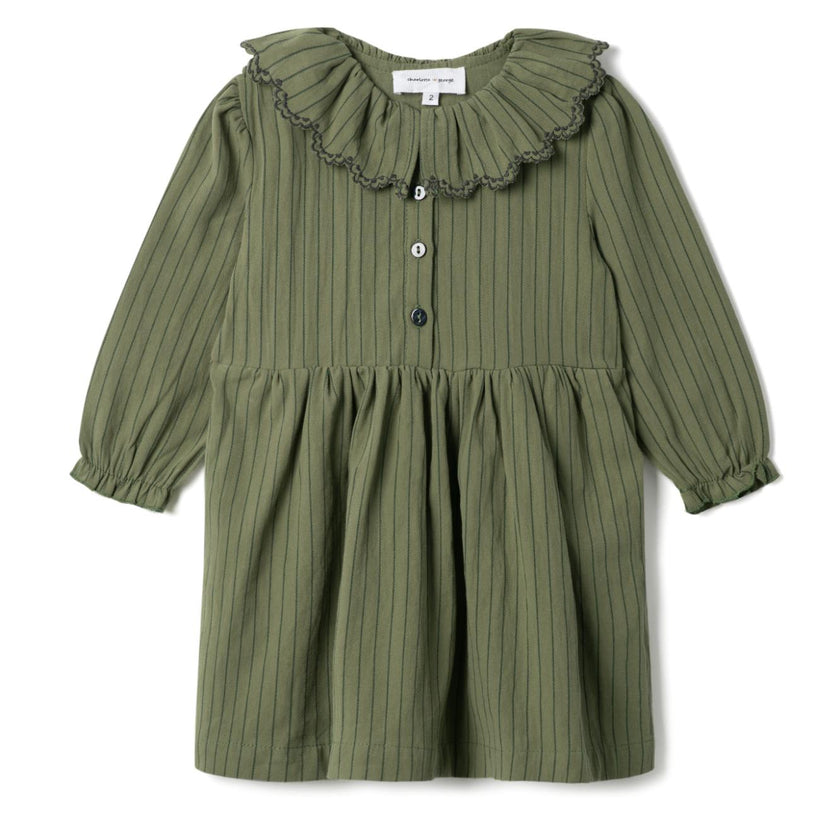 Woven Stripped Dress