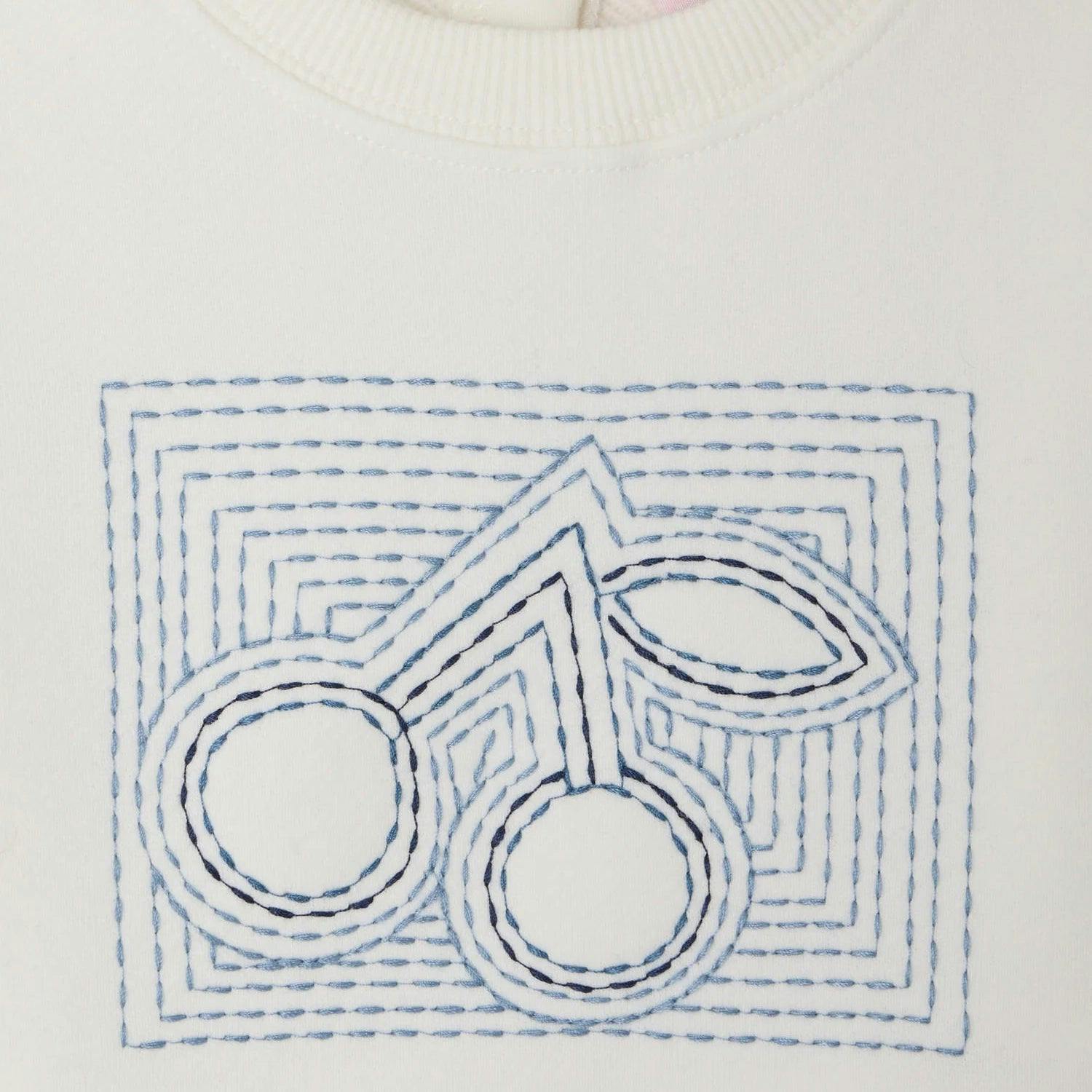 BONPOINT Dahlia Sweatshirt - Blanc Lait