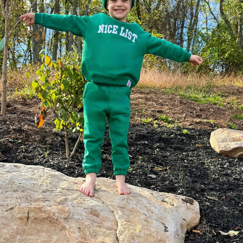 Green Jogger Sweatpants