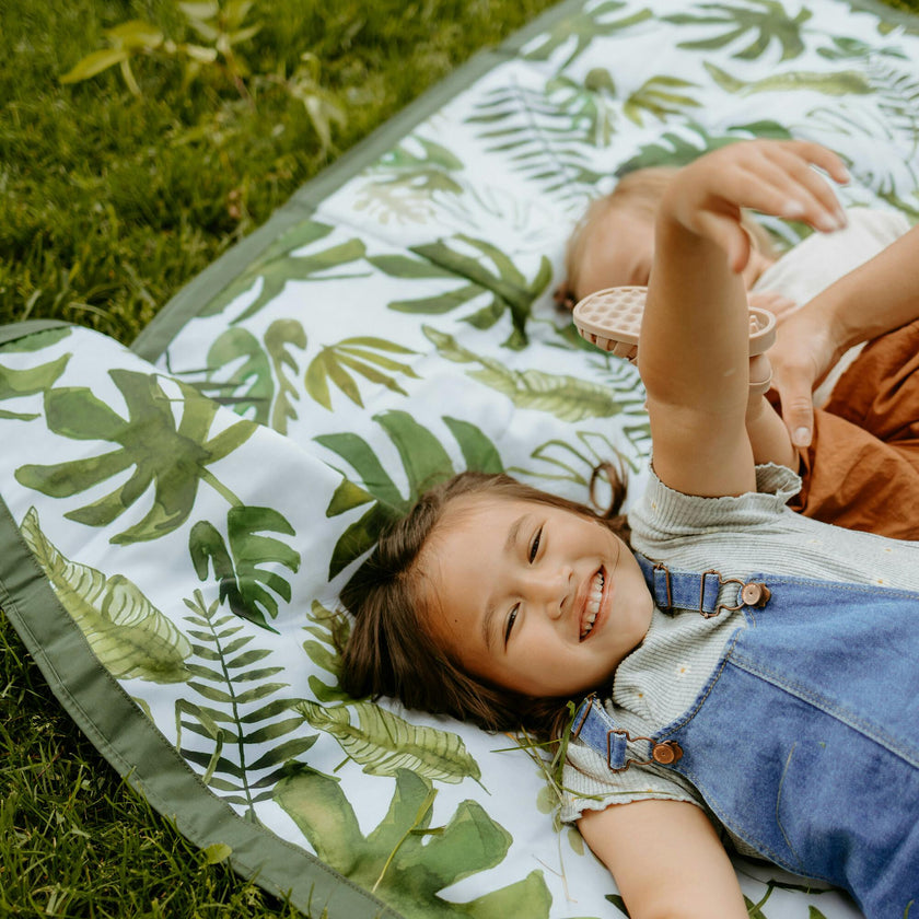 Outdoor Blanket - Tropical Leaf