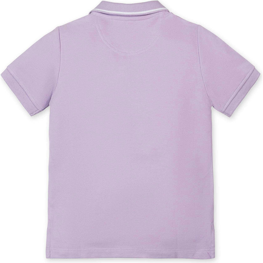Organic Short Sleeve Knit Pique Polo Shirt