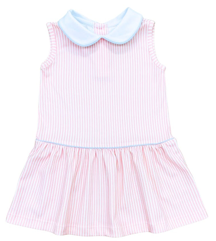 Birdie Dress Sugar Stipe