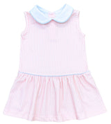 Birdie Dress Sugar Stipe