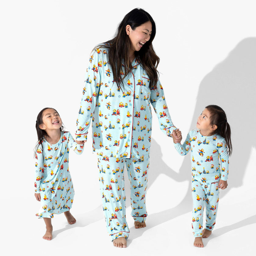 Merry Minions Holiday Bamboo Women's Pajama Set