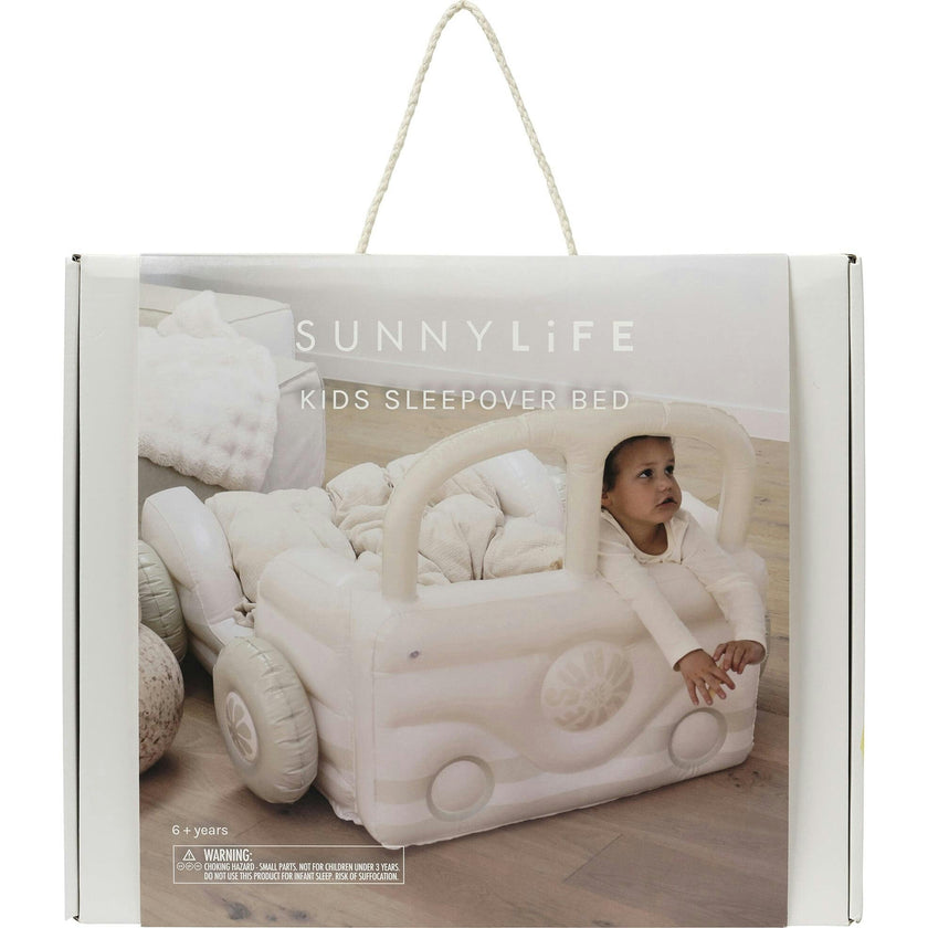 Kids Sleepover Bed: Summer Van Sand