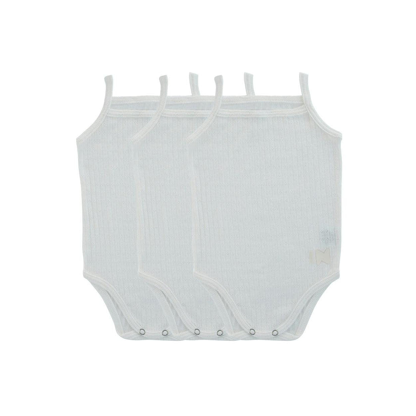 Pointelle Boys Tank Bodysuits