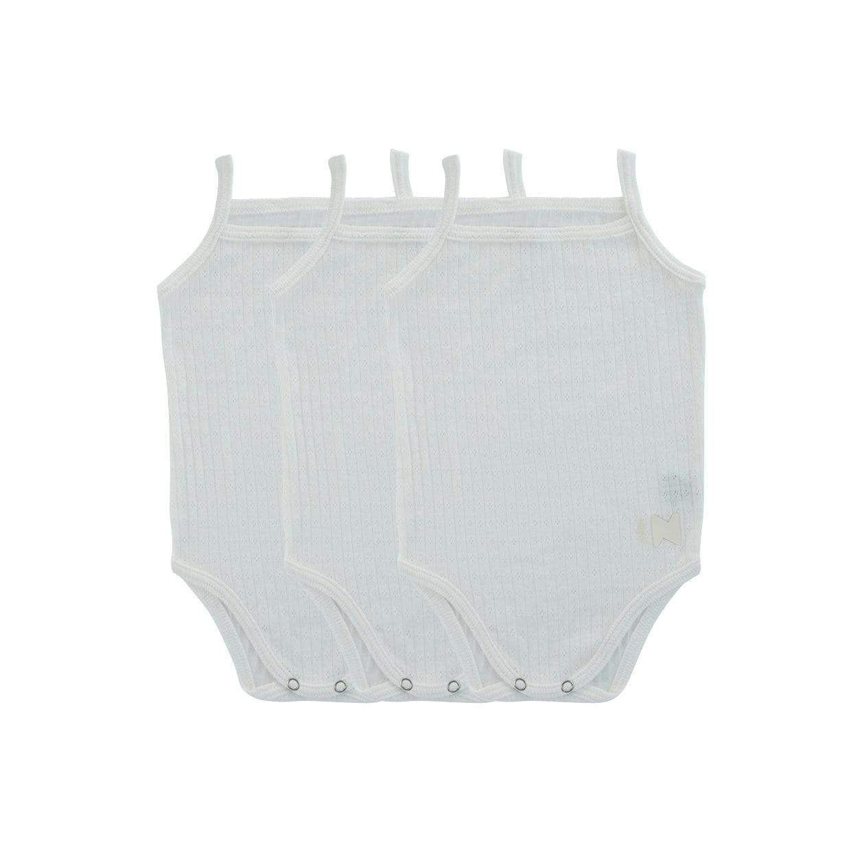 Pointelle Boys Tank Bodysuits