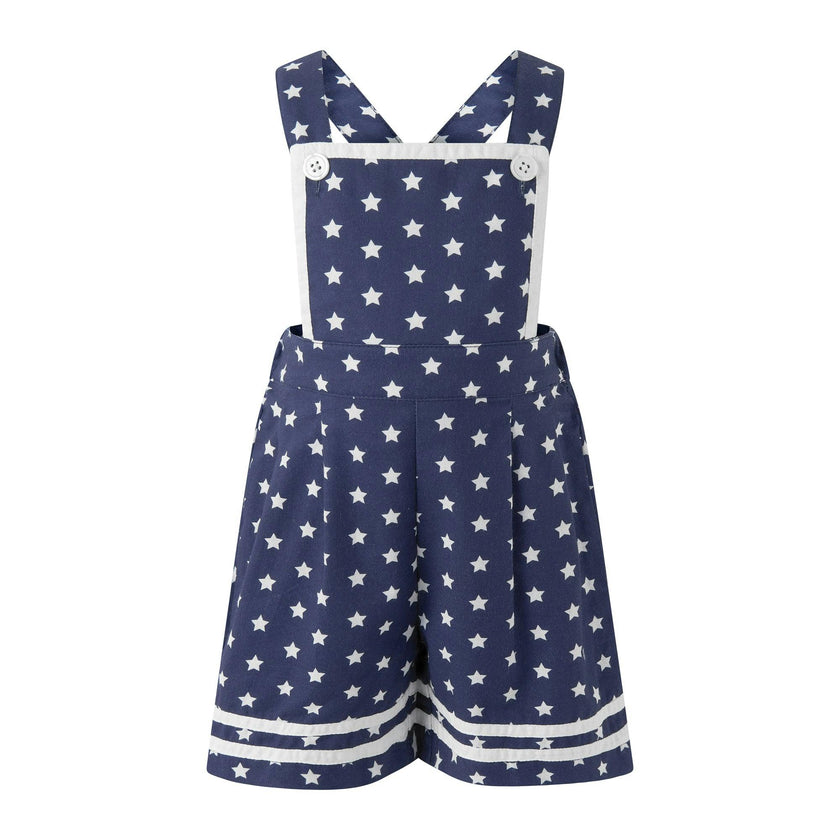 Star Dungarees and Shirt Set