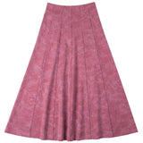 Stone Wash Maxi Pensil Skirt