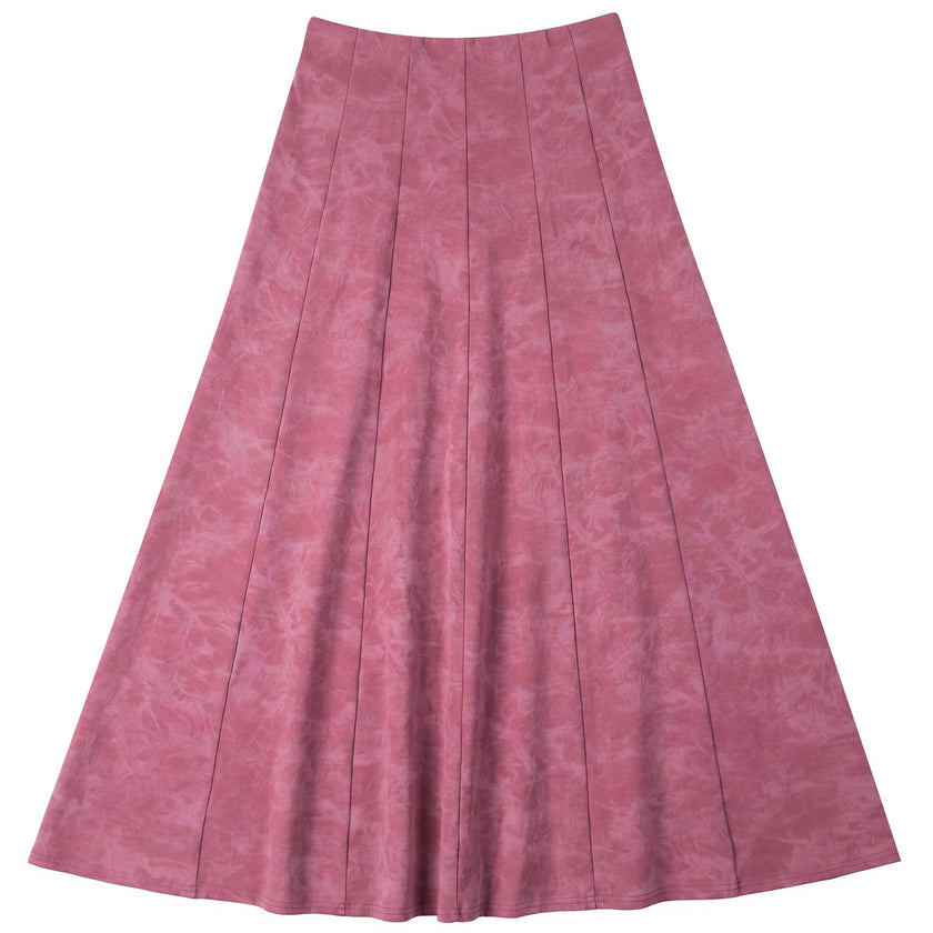 Stone Wash Maxi Pensil Skirt