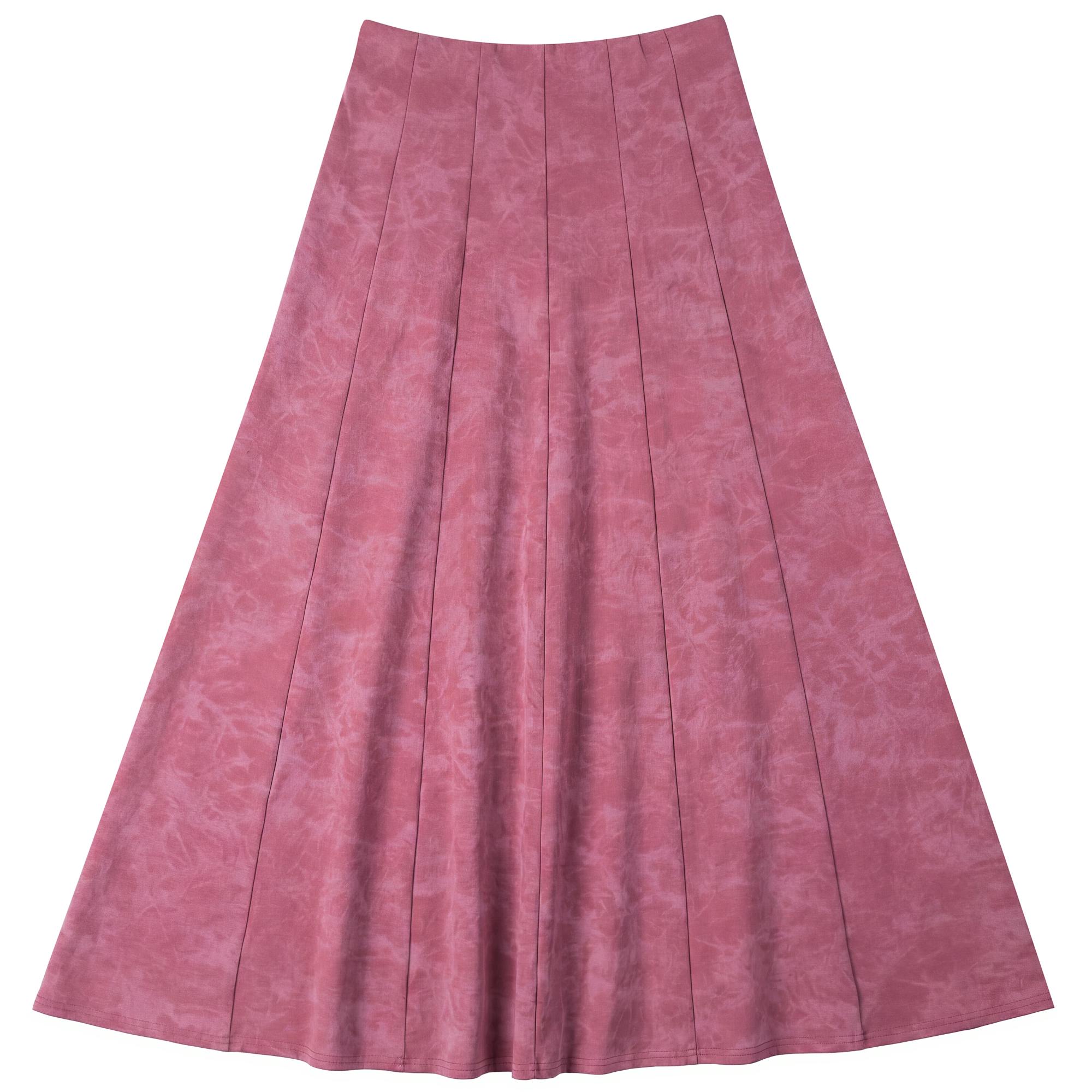 Stone Wash Maxi Pensil Skirt