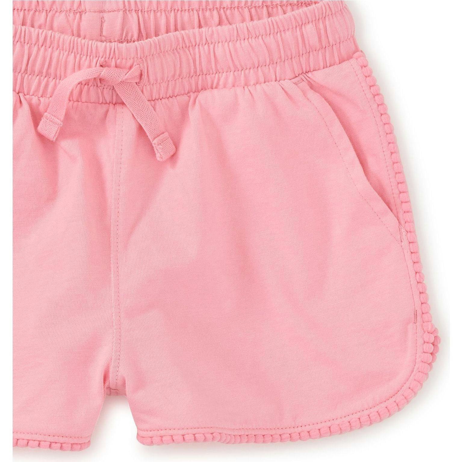 Pom-Pom Gym Shorts, Pink