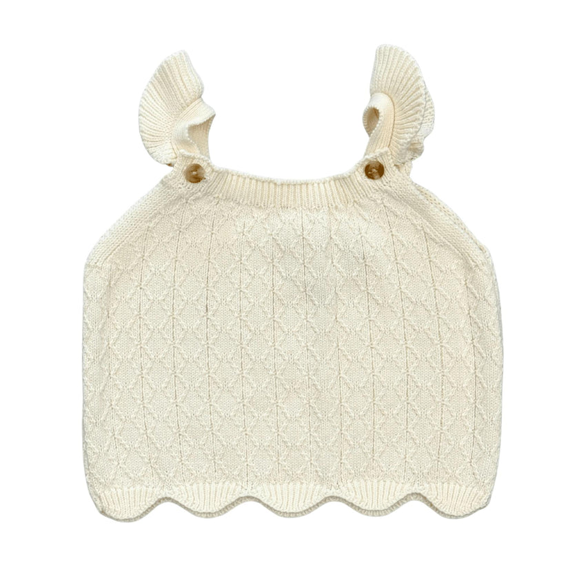 Girl's Knit Sweater Tank