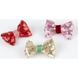 Sequin & Velvet Mini Bow Hairclips