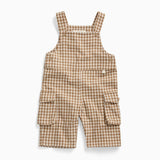 Gingham Overalls