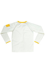 Leo Rashguard Ivory And Sicilian Yellow