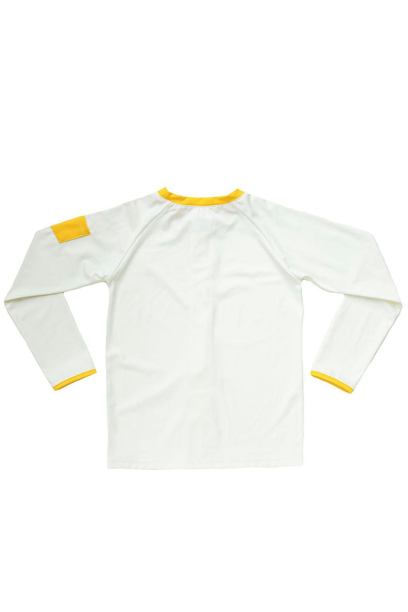 Leo Rashguard Ivory And Sicilian Yellow