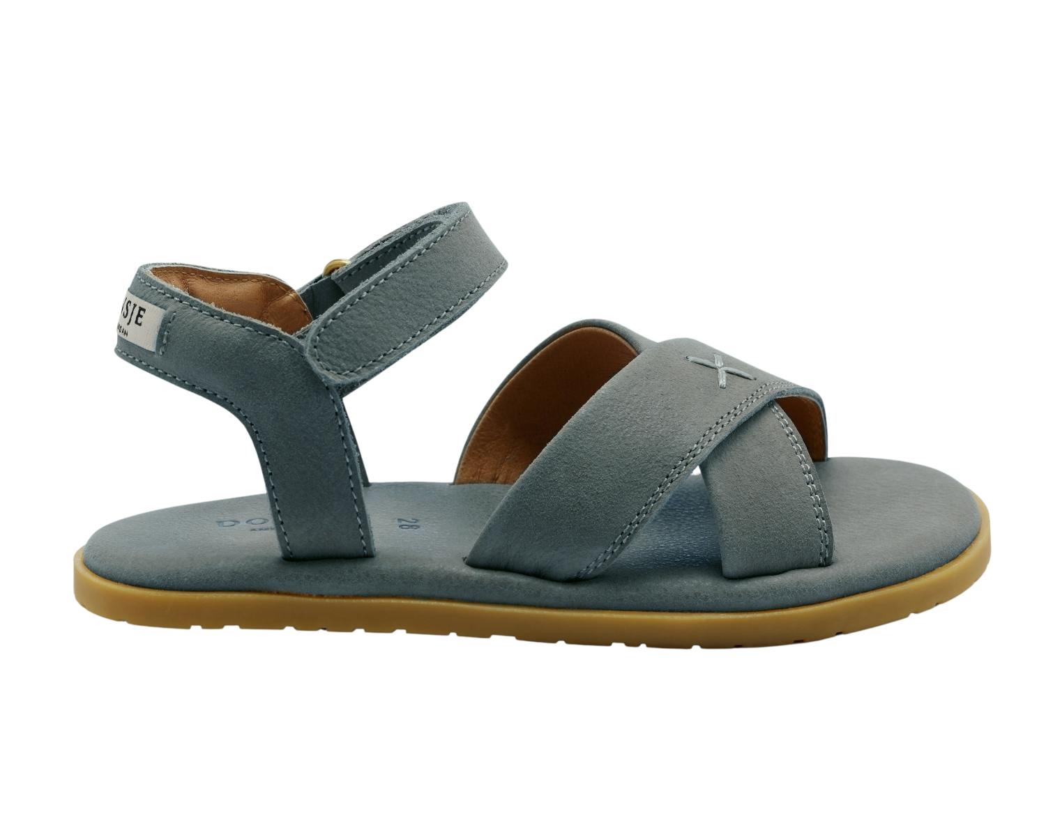 Botis Sandals | Petrol Leather