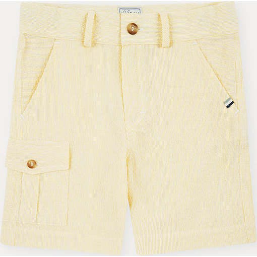Seersucker Cargo Shorts