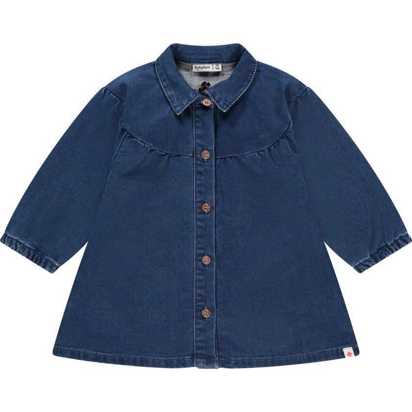 Long Sleeve Denim Dress