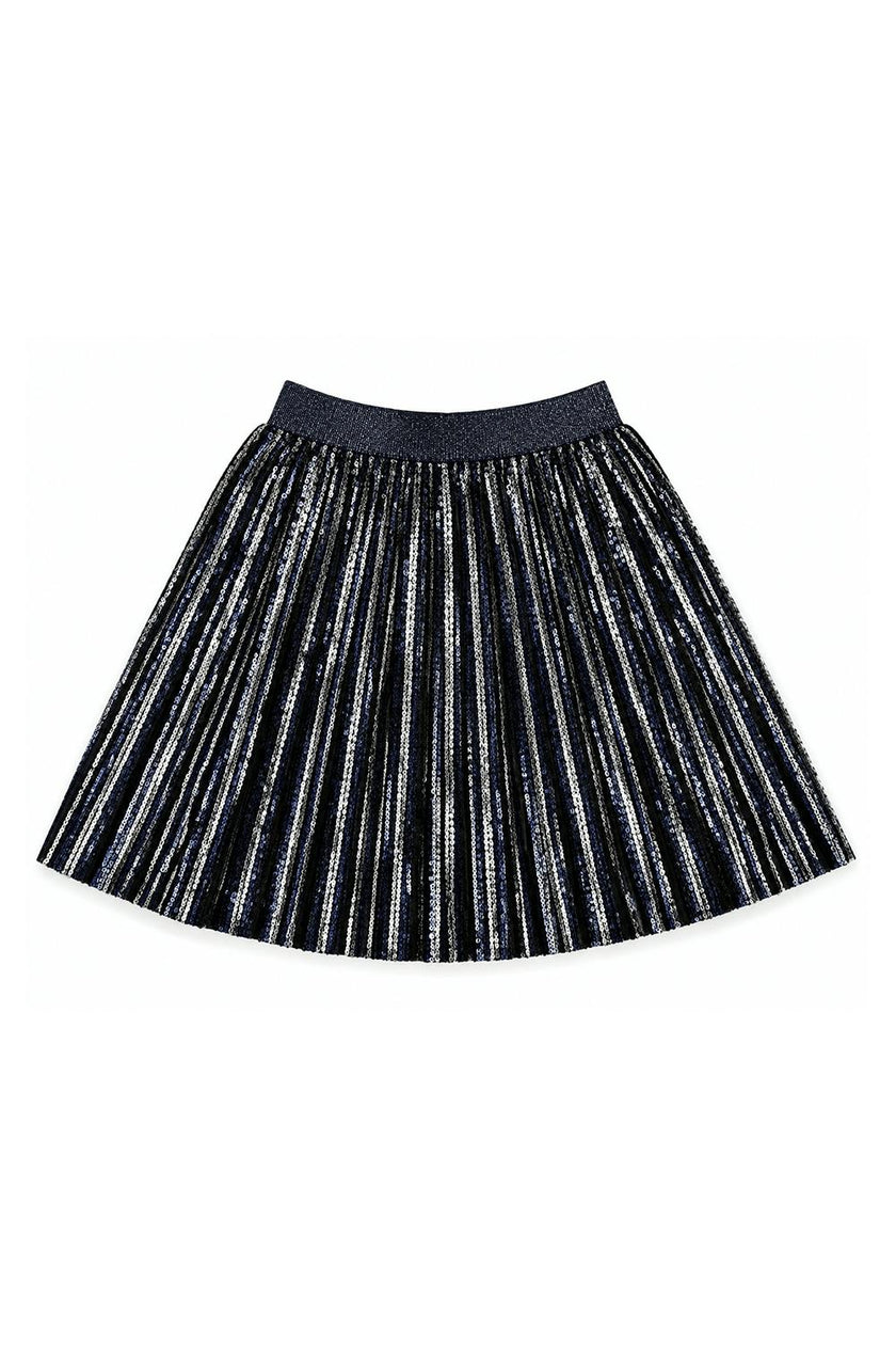 Candy Cane Sequin Striped Skirt