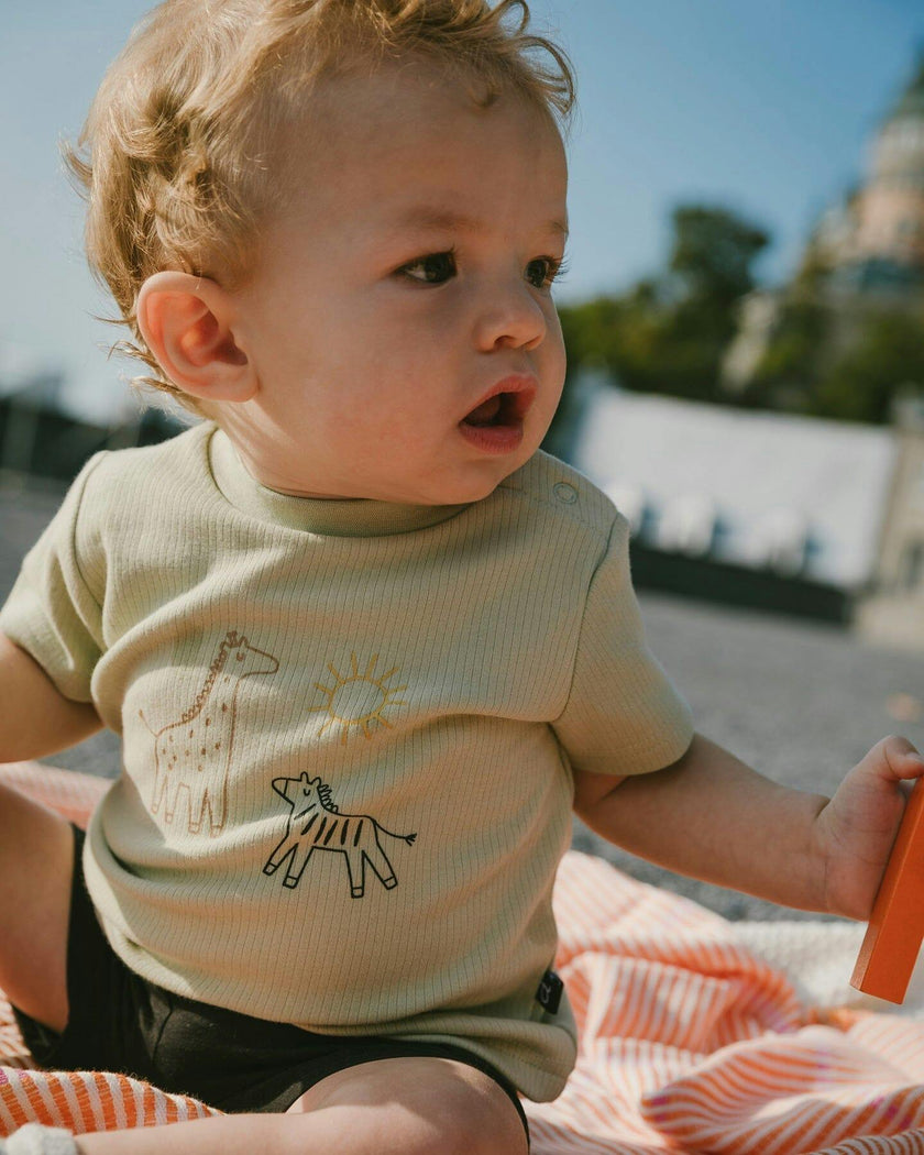 Organic Cotton Jersey Sweater And Pants Set