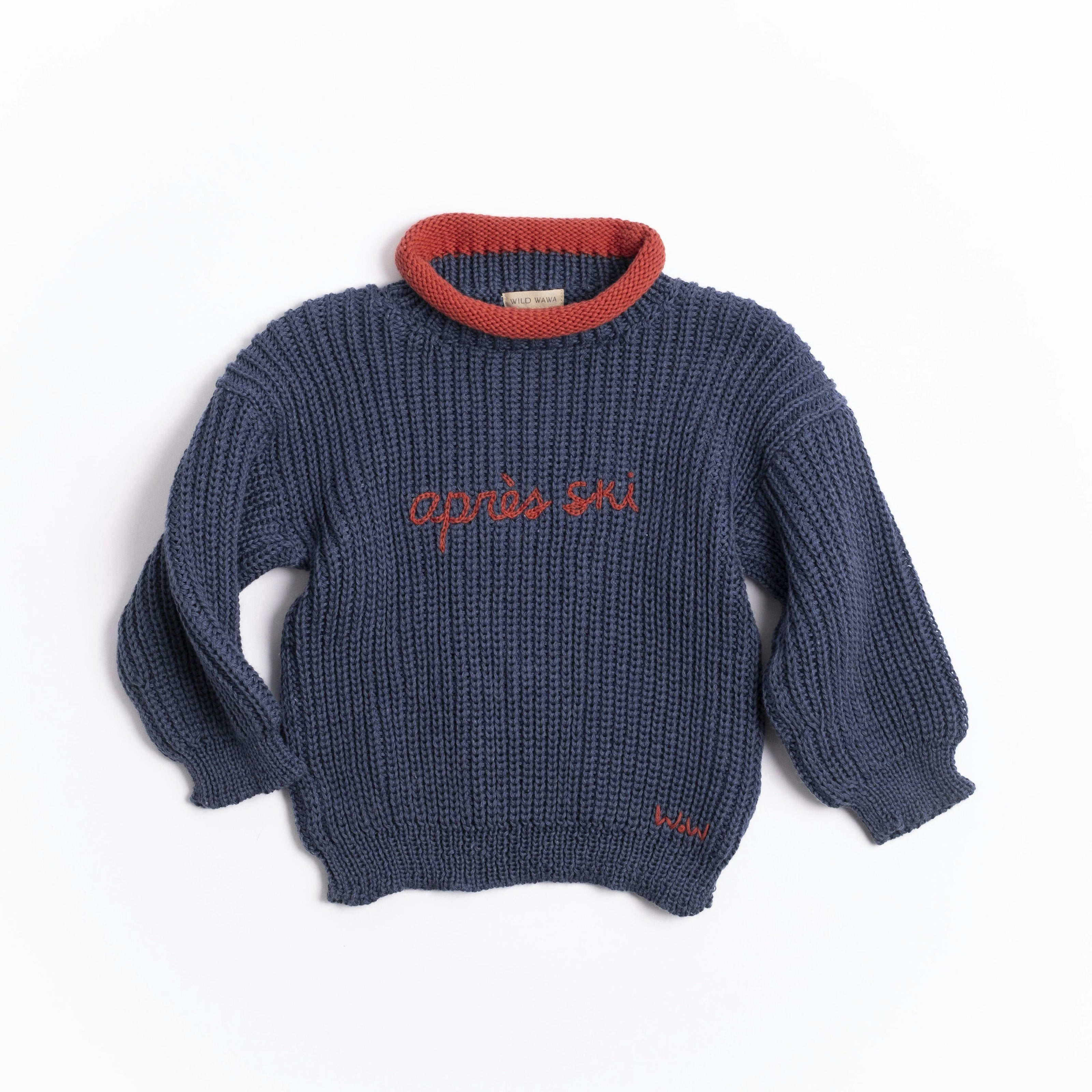 Apres Ski Sweater in Midnight Blue
